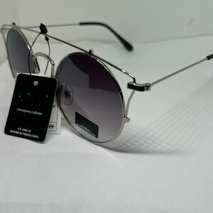 Giselle Round Double Bridge Sunglasses UV400